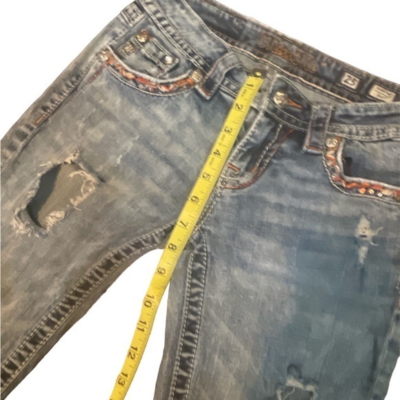 Miss Me distressed‎ boot  cut jeans size 25 - Picture 7 of 9